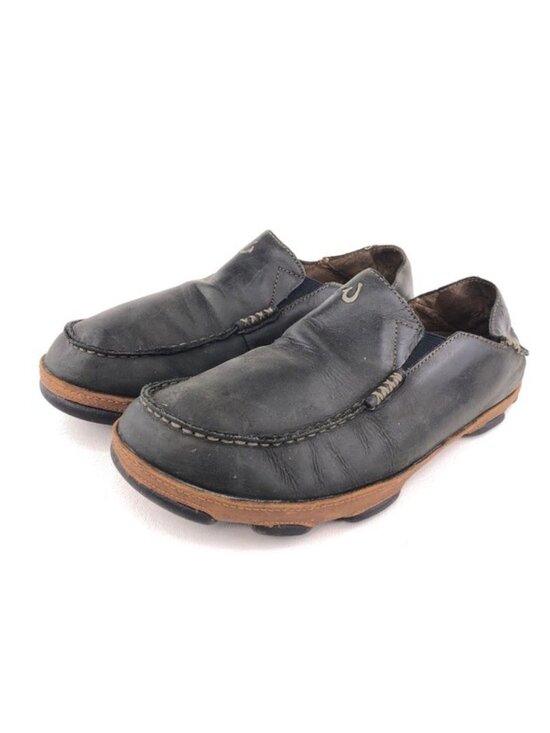 OluKai Moloā Leather Drop Heel Casual Shoes 8.5 main image 7